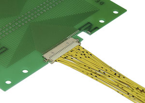 conector tarjetas-cables / coaxial / paralelo / de engaste