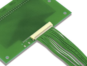 conector tarjetas-cables / hilo a tarjeta / paralelo / de engaste