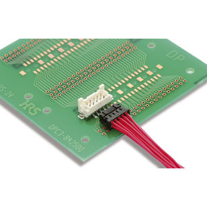 conector tarjetas-cables / DIN / paralelo / de engaste