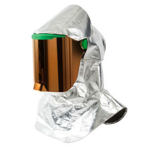 casco con respirador