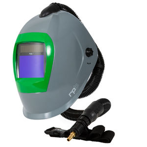 casco con respirador