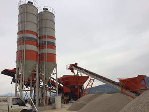 planta de hormigón móvil