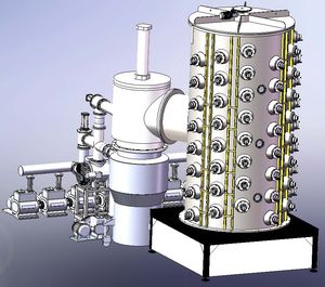 máquina de recubrimiento al vacío