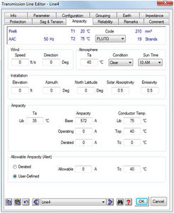software cálculo de líneas de transmisión