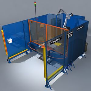 célula robotizada de soldadura