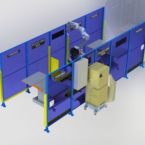 célula robotizada de soldadura