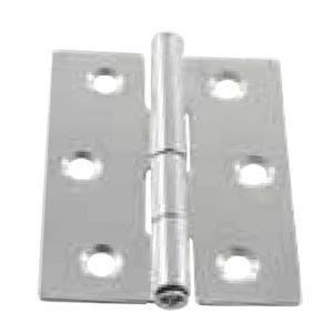 bisagra de acero inoxidable / de esquina / para enroscar / para puerta