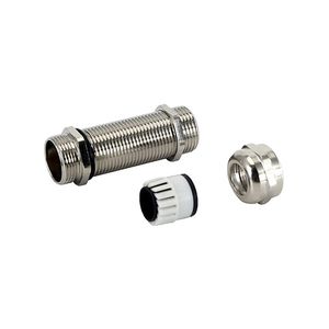 prensaestopas de latón niquelado / de acero inoxidable / IP68 / roscado