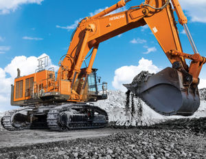 excavadora de grandes dimensiones