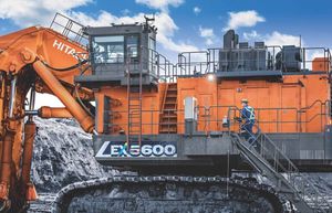 excavadora intermedia