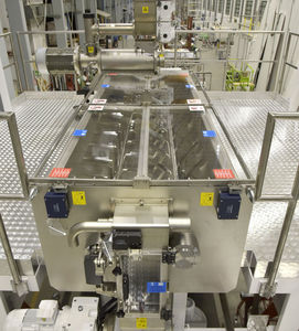 mezcladora de pasta industrial de flujo continuo