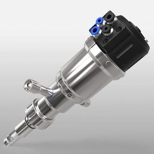 soporte para sonda retráctil