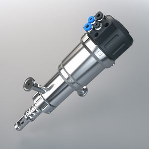 soporte para sonda retráctil