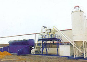 planta de hormigón móvil