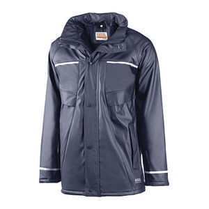 chaqueta de trabajo / impermeable / de poliéster / con cremallera
