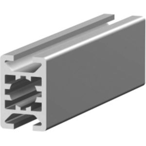 perfil de aluminio / en T