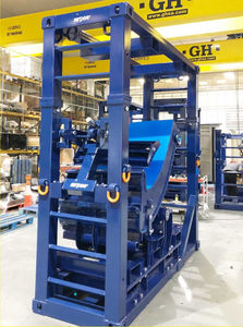 bastidor de transporte para palas de aerogeneradores