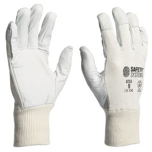guantes de protección mecánica / de manipulación / resistentes al aceite / de cuero