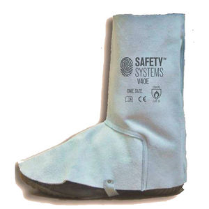 cubrezapatos para soldaduras / de trabajo / ignífugo / de cuero