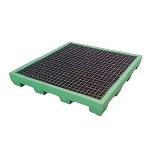 paleta de retención para barriles 1