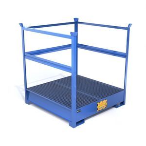 paleta de retención para barriles 1