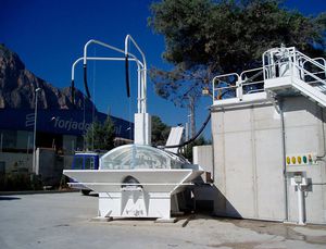 instalación de reciclado para hormigón