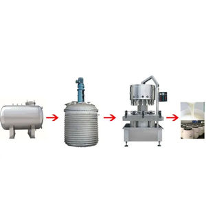 línea de producción de pintura industrial