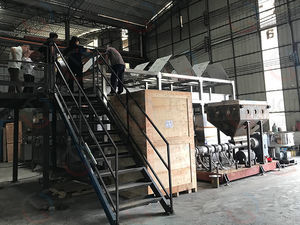 línea de producción controlada por PLC 1