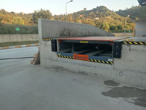 rampa de carga telescópica