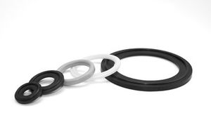 junta de labio / circular / de caucho / de PTFE
