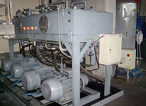 grupo hidráulico con motor eléctrico