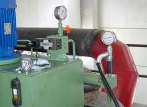grupo hidráulico con motor eléctrico