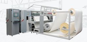 máquina de tricotado totalmente automática