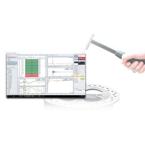 software de prueba con martillo de impacto