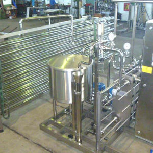pasteurizador para productos lácteos