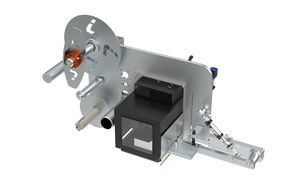 máquina de impresión-colocación de etiquetas automática