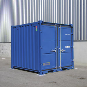 container de metal / para almacenamiento / de transporte / para carretilla elevadora