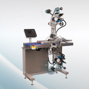 etiquetadora automática / para aplicación en la parte superior del producto / por la parte inferior