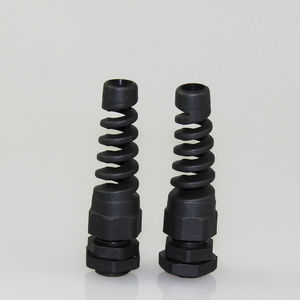 prensaestopas de nailon / IP68 / antitracción / con protector espiral flex