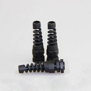 prensaestopas de nailon / IP68 / antitracción / con protector espiral flex