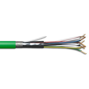 cable eléctrico de datos / DIN / de cobre / flexible