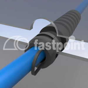 abrazadera de cable de plástico