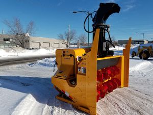 soplador de nieve para cargadora compacta