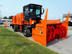 soplador de nieve para cargadora compacta