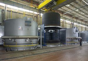 horno tratamiento térmico / de recocido / de campana / eléctrico