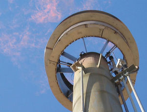 antorcha de combustión
