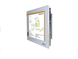 panel PC con pantalla táctil resistiva de 5 hilos
