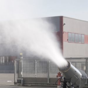 cañón nebulizador para supresión del polvo