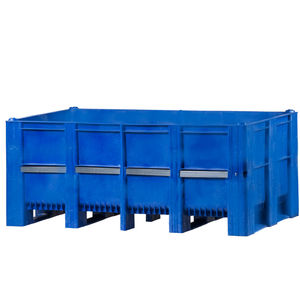 caja-palé de plástico / de manipulación / apilable