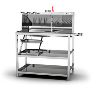 mesa de trabajo de acero inoxidable 1